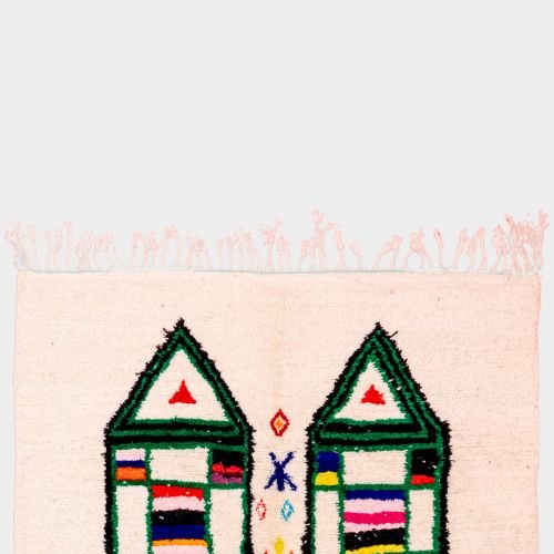 2-13 Handmade Rug Azilal Moroccan (267 x 166 cm)