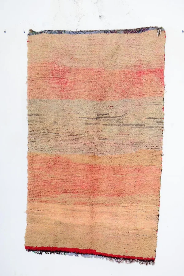 Vintage Boujad Moroccan Rug – Handmade Wool Area Carpet