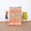 Vintage Boujad Moroccan Rug – Handmade Wool Area Carpet