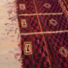 Vintage Boujad Moroccan Rug – Large Wool Berber Carpet (13.4 x 6.8 FT)