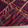 Vintage Boujad Moroccan Rug – Large Wool Berber Carpet (13.4 x 6.8 FT)