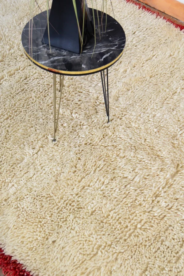 Vintage Moroccan Wool Rug – Fez Artisan Collection (7.5 x 4.7 FT)