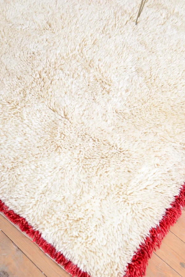 Vintage Moroccan Wool Rug – Fez Artisan Collection (7.5 x 4.7 FT)