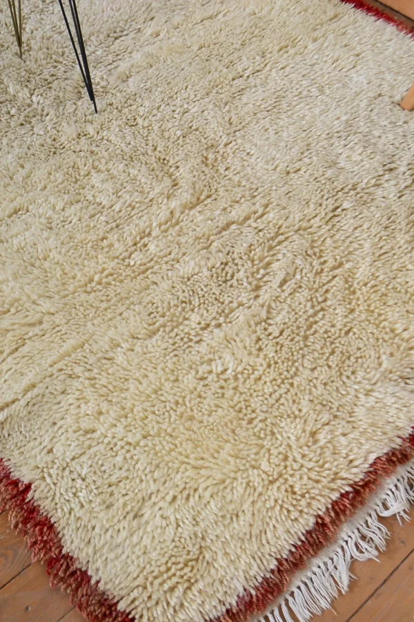 Vintage Moroccan Wool Rug – Fez Artisan Collection (7.5 x 4.7 FT)